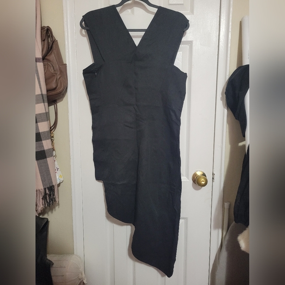 Zero + Maria Cornejo Asymmetrical Dress - Picture 2 of 3